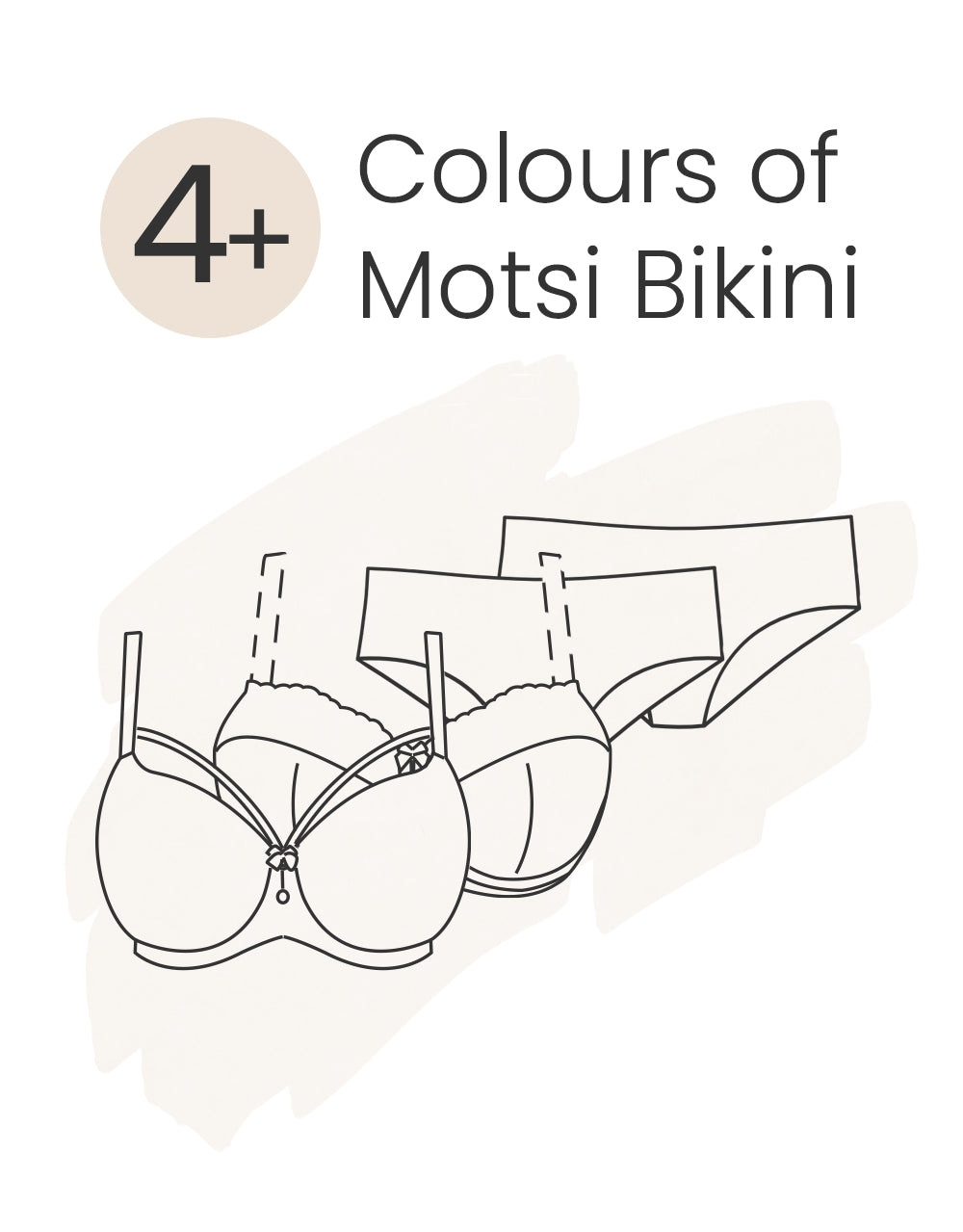 4+ Colors of Motsi Swimwear