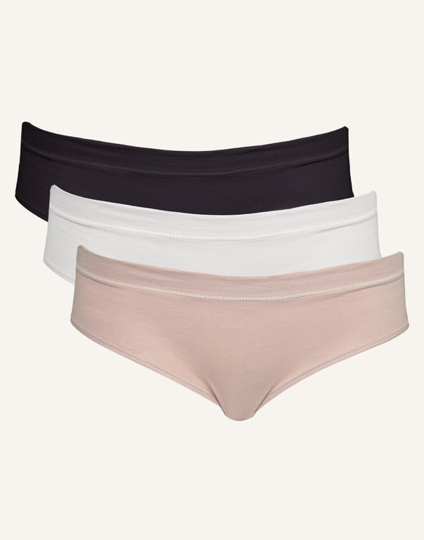 Panty-Set 3x "Cotton Basic"