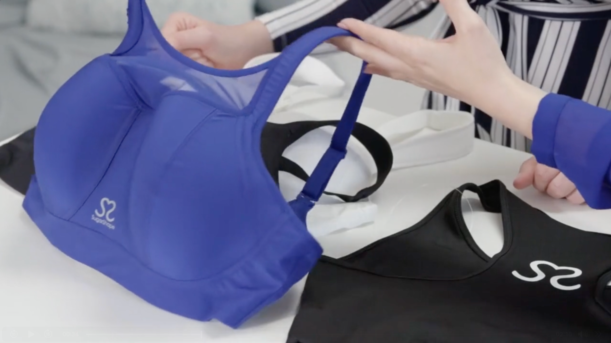 Produktvorstellung SugarShape Sportmode mit perfekt sitzenden und bequemen BHs auch für große Grössen