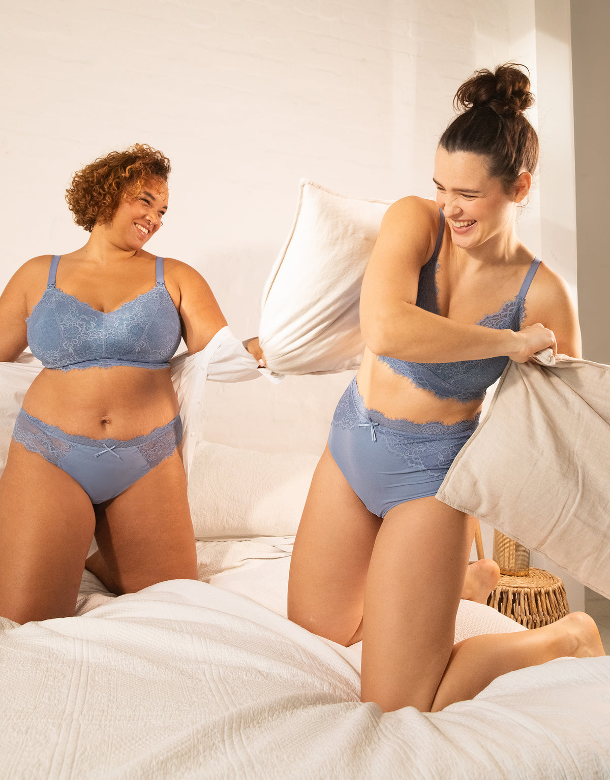 High-Waist Panty Sensla Bluegrey