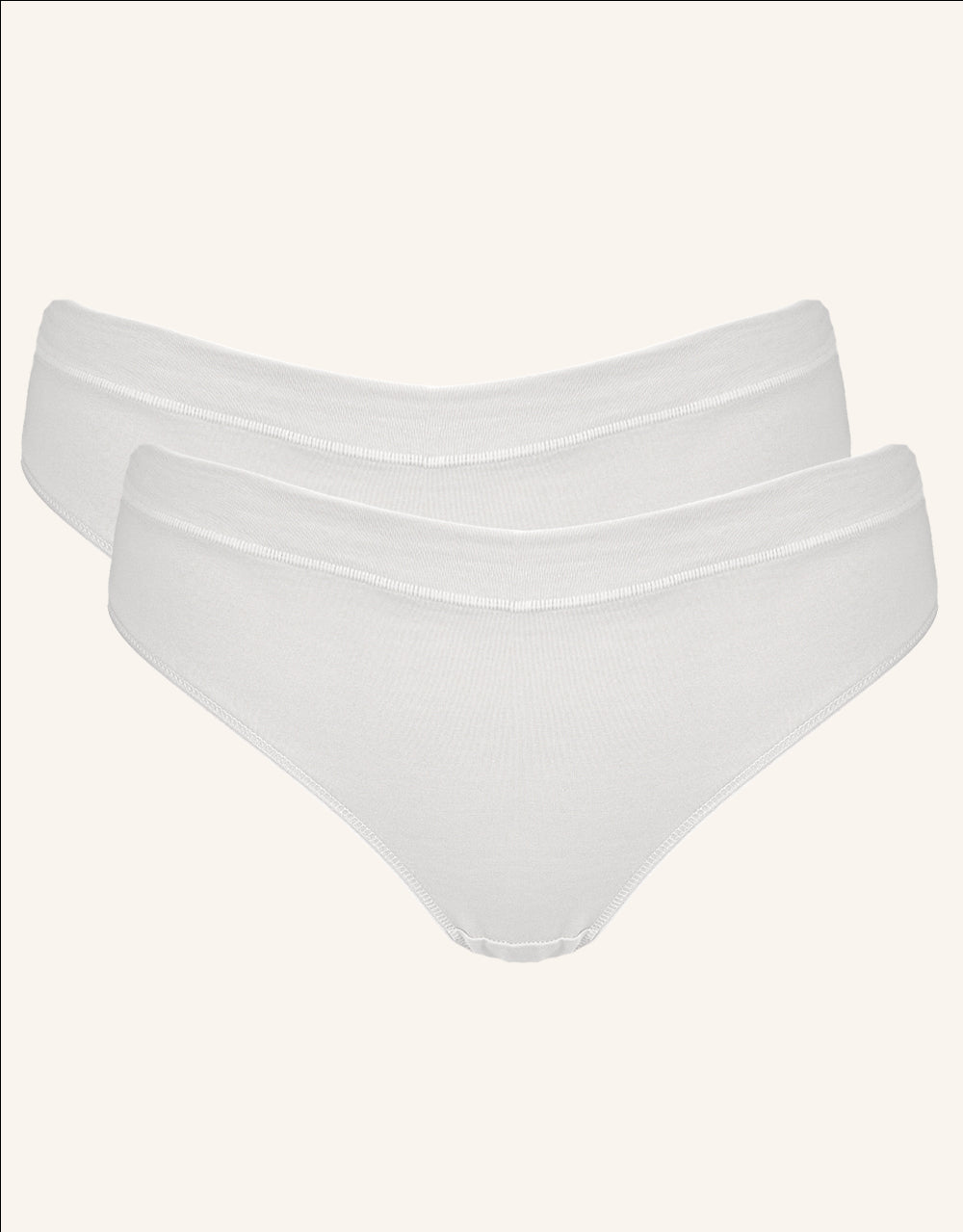String-Set 2x "Cotton Basic" ivory