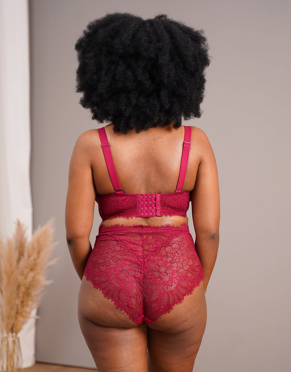 Still-Bralette "Sensla" bordeaux