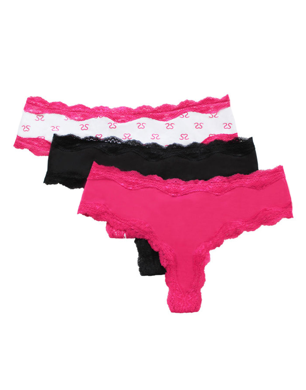 3er Pack String "Pure" Cotton