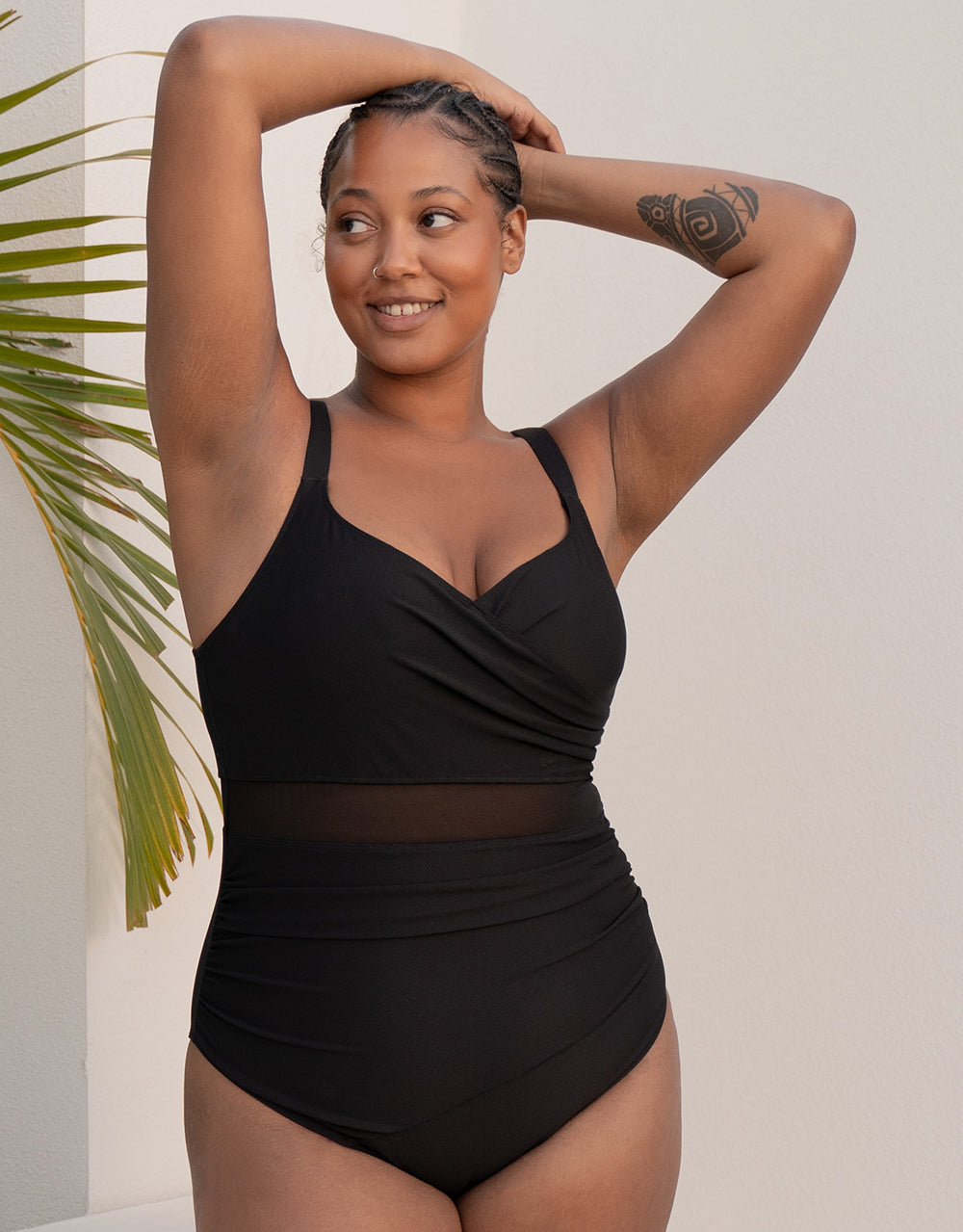 Badeanzug "Porto" black