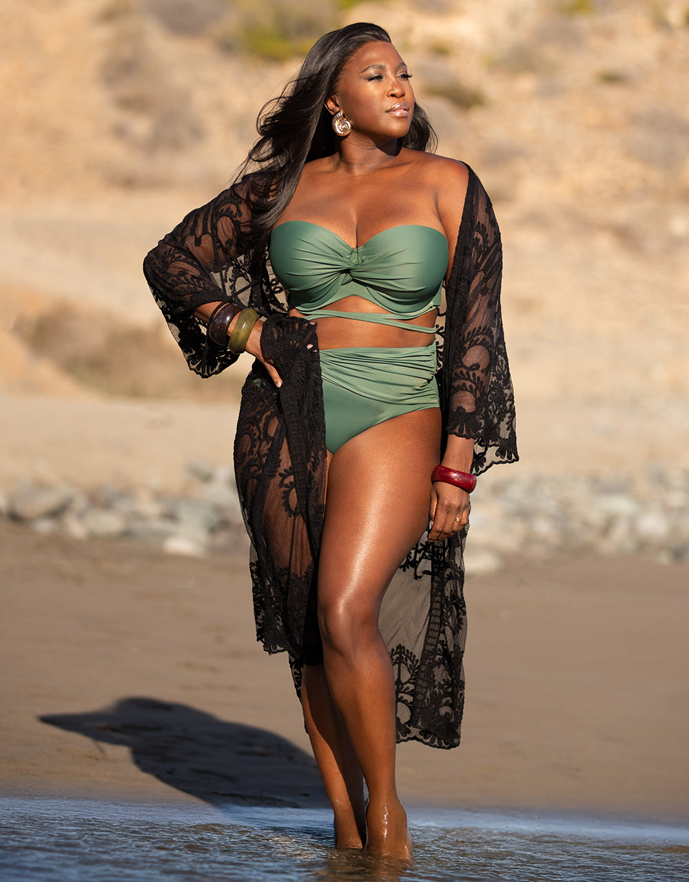 Beach-Kimono "Mambo" long