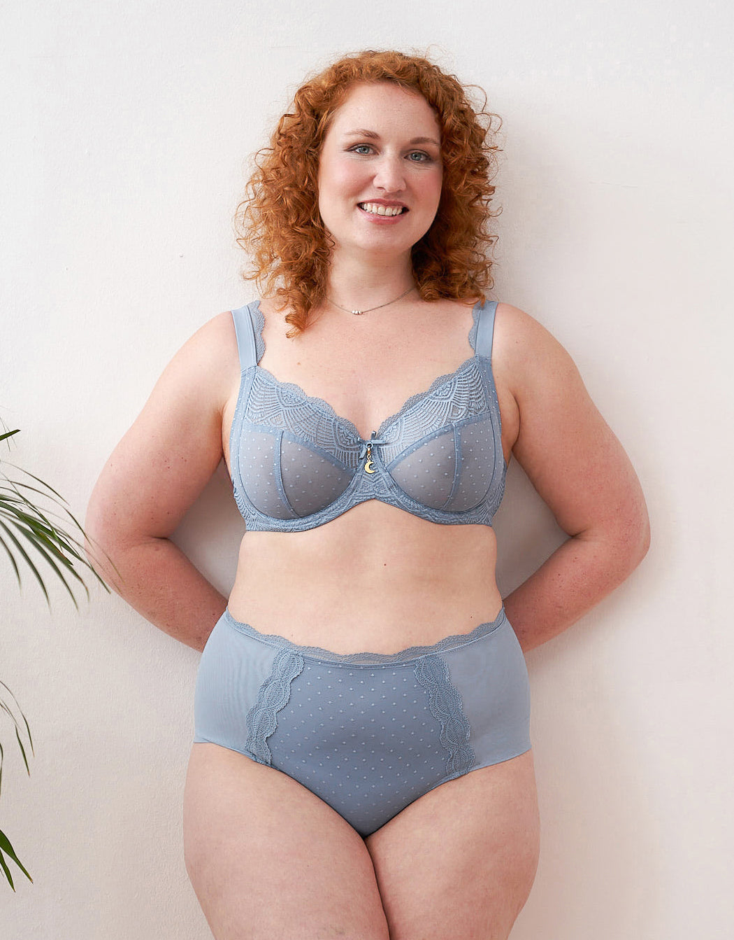 BH "Clara Lace" blue-grey