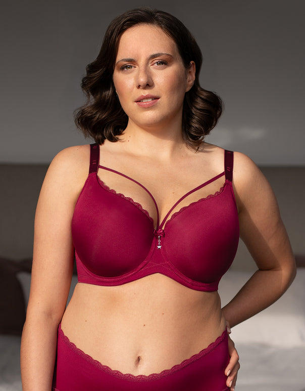 BH "Pure Conscious Strappy" bordeaux