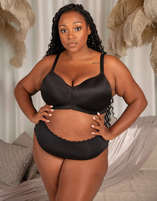 BH ohne Bügel "Sensation” black