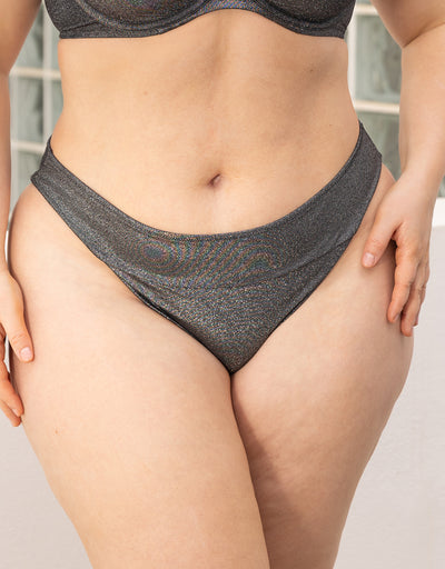 Bikini Brazilian Valencia Glam Silver