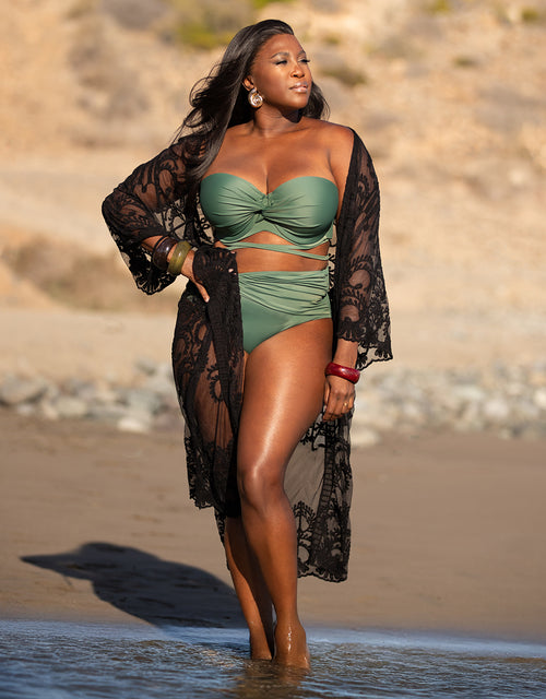 Bikini-High-Panty "Mambo" olive