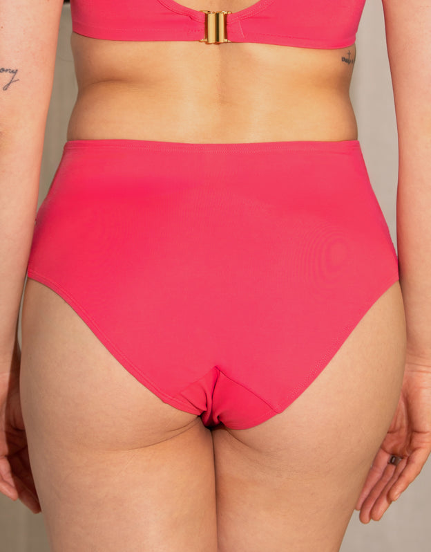 Bikini-High-Panty "Valencia" flamingo