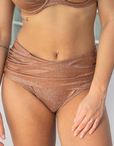 Bikini High Panty Valencia Glam Bronze