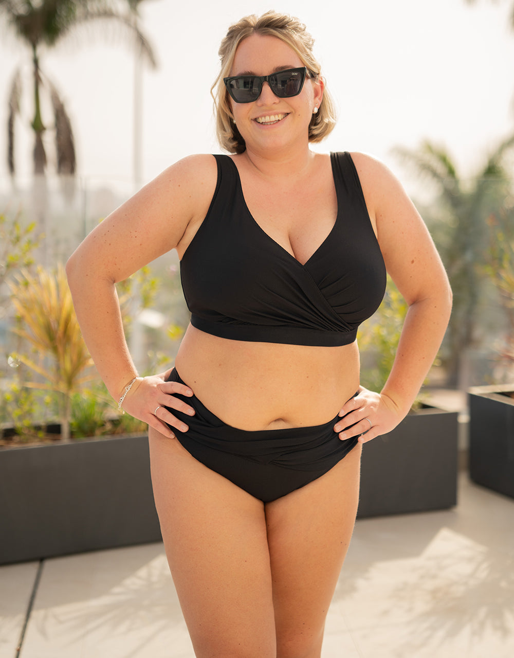 Bikini-Panty "Porto" black