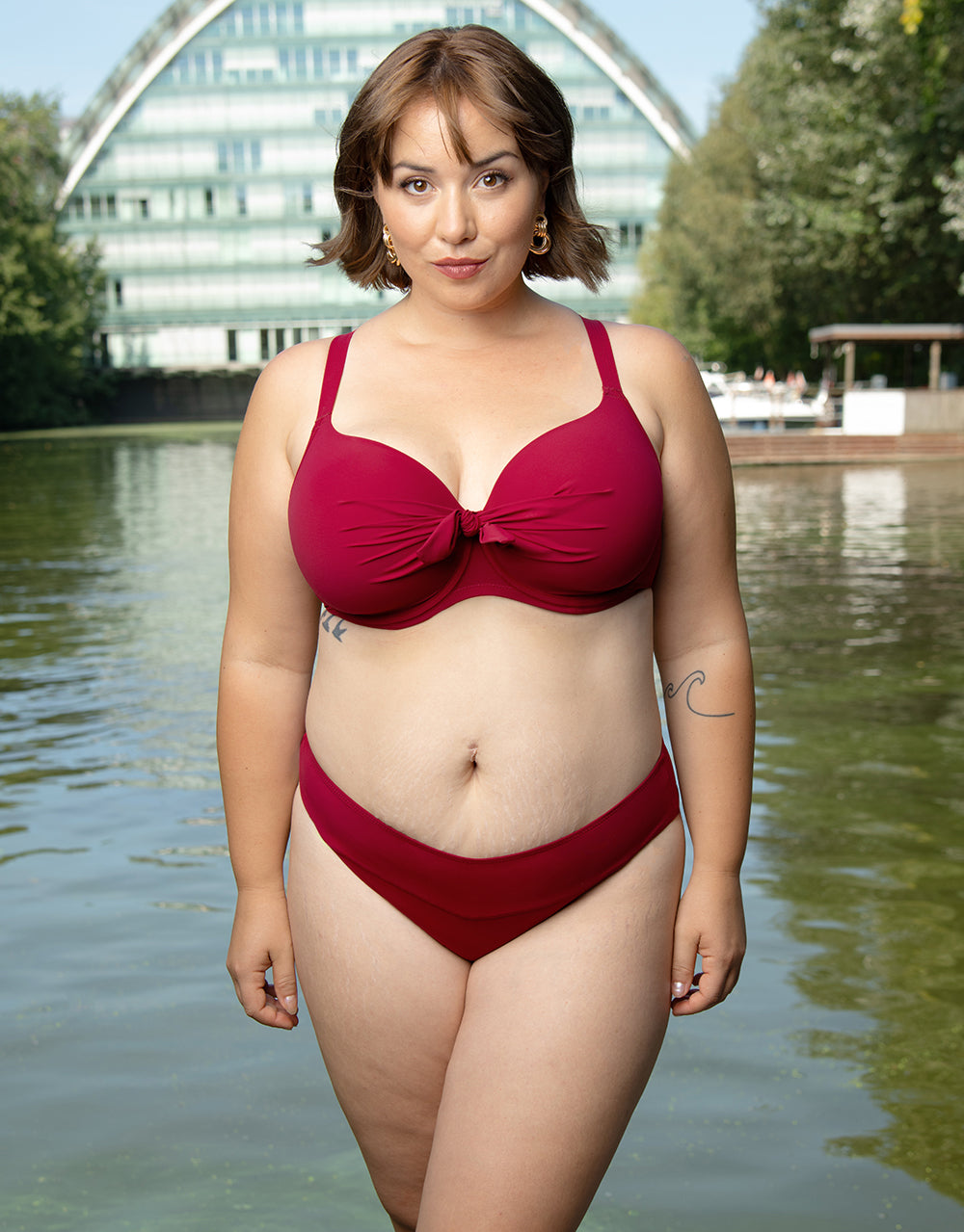 Bikini-Panty "Valencia" cherry