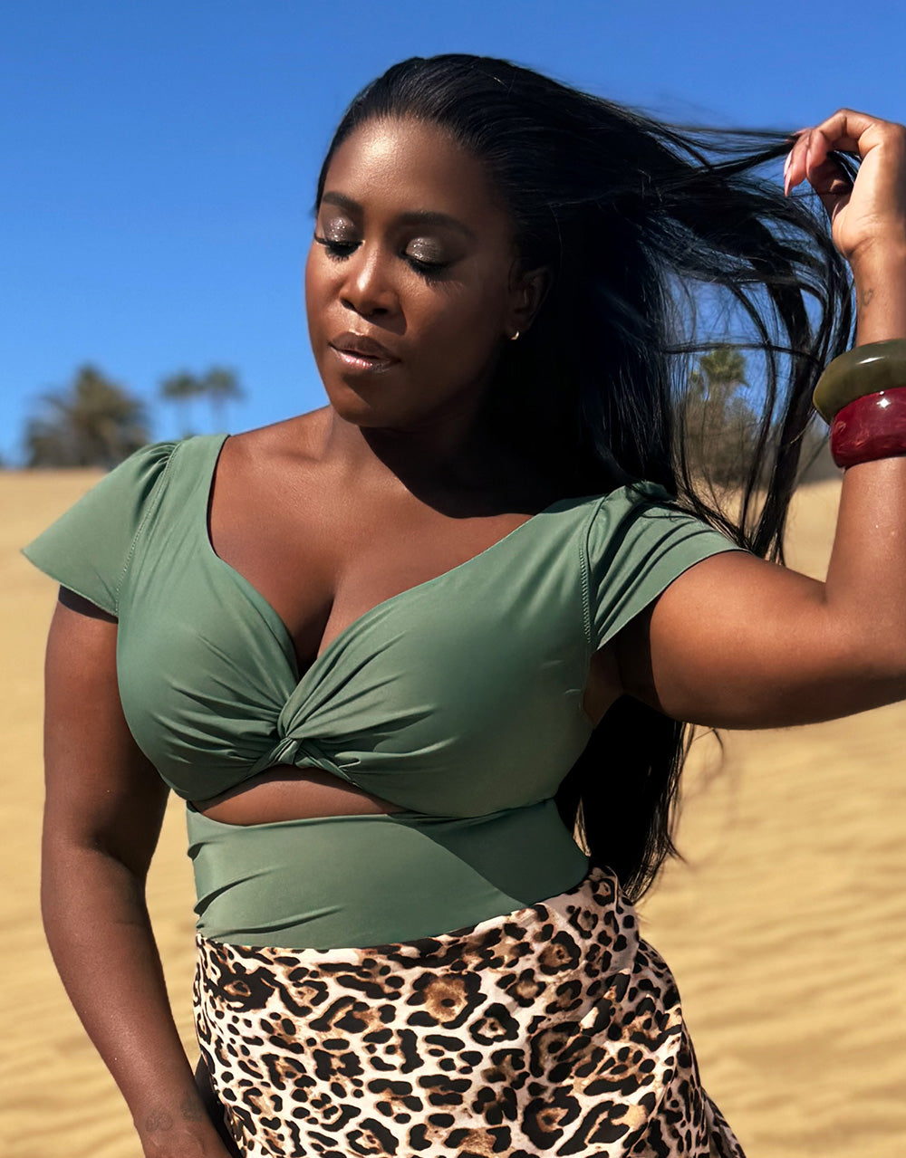 Bikini-Top "Mambo" olive