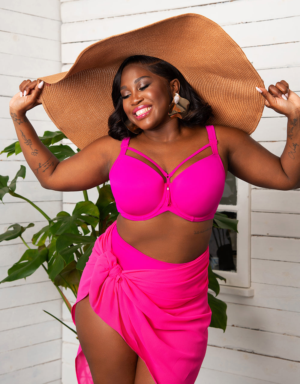 Bikini-Top "Palma" pink