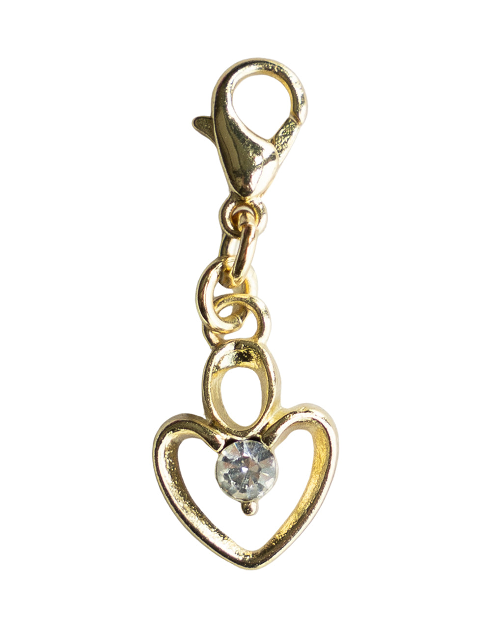 Bra Charm "Diamond Heart"