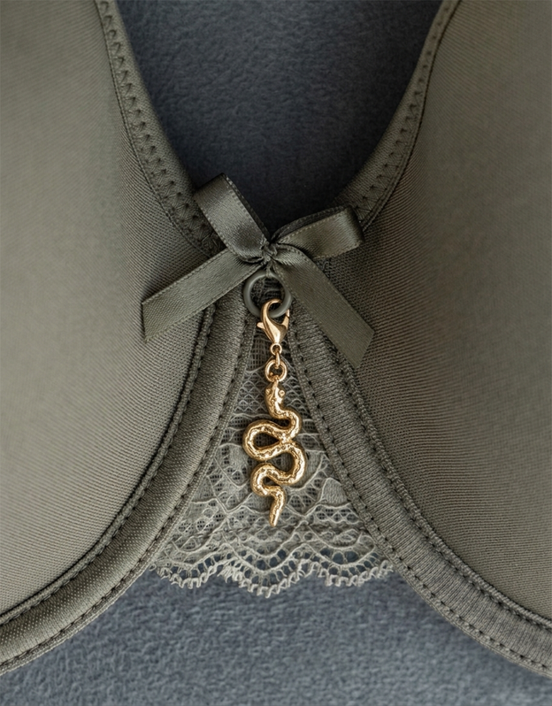 Bra Charm Snake