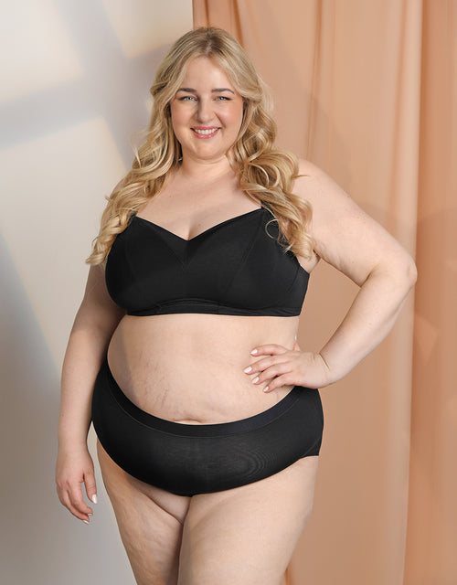 High-Panty "Cozy Basic" black