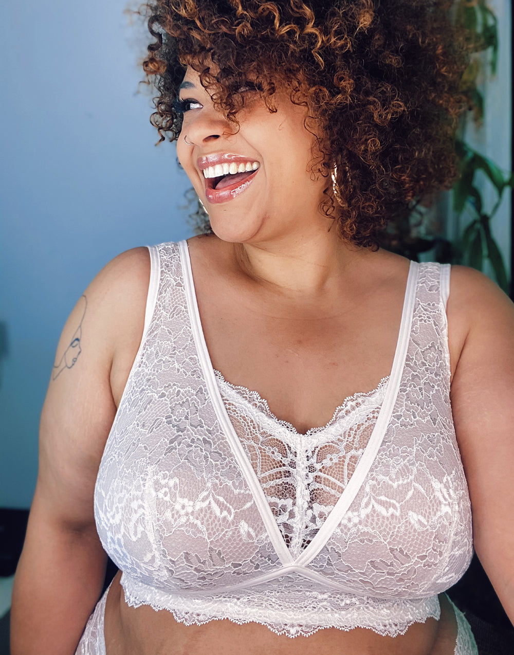 Bralette "Eliana" powder