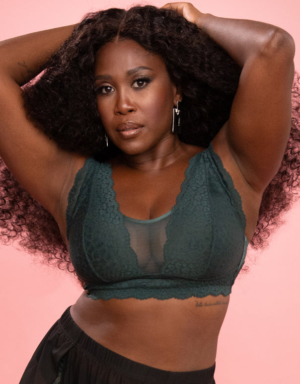 Bralette "Elva" forest