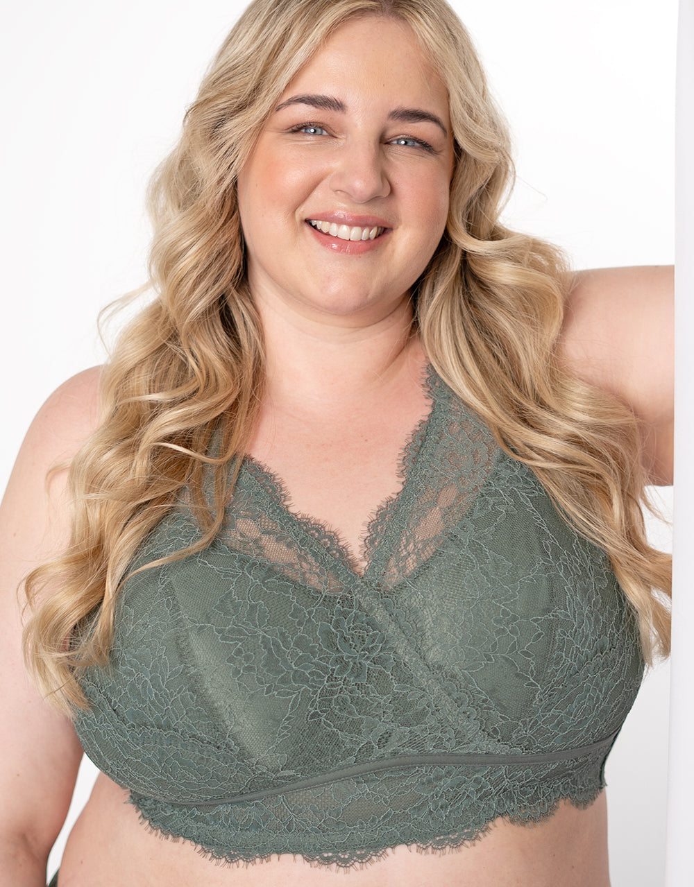 Bralette "Emilia" olive