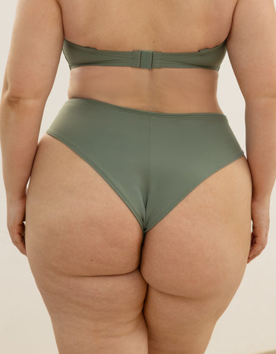 Bikini Brazilian Slip Monaco Khaki