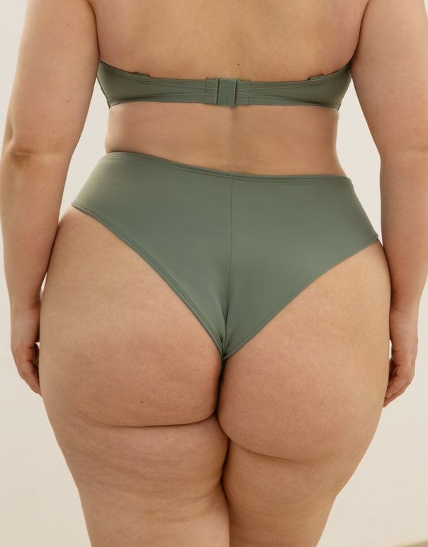 Bikini Brazilian Slip Monaco Khaki