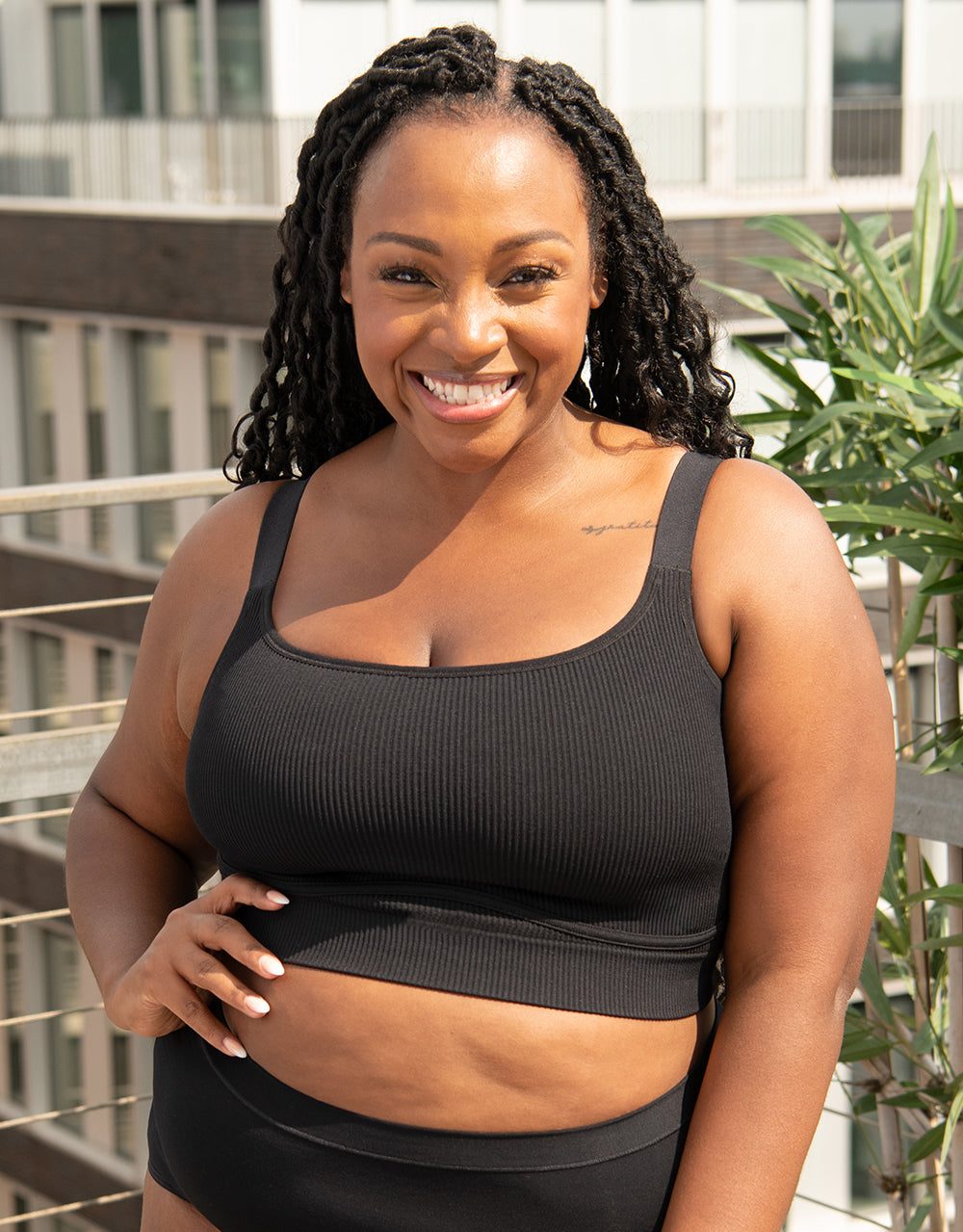 Bustier Set 2x Freeda Black