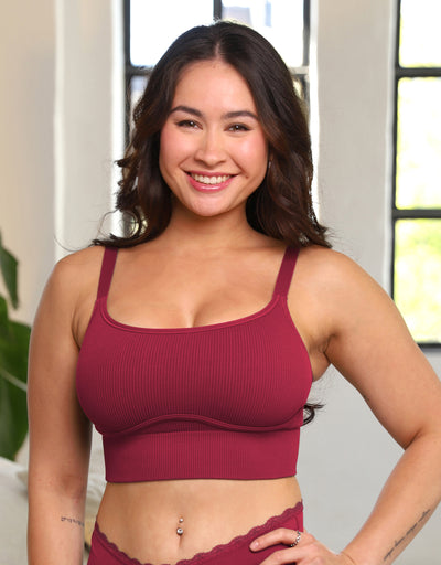 Bustier Set 2x Freeda Bordeaux