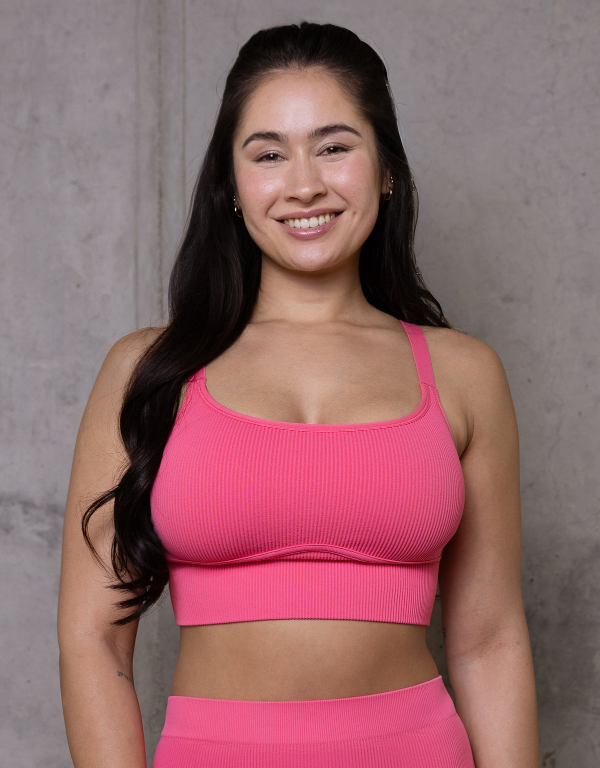 Bustier Set 2x Freeda Black/Flamingo