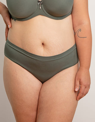 Panty "Cotton Basic" olive