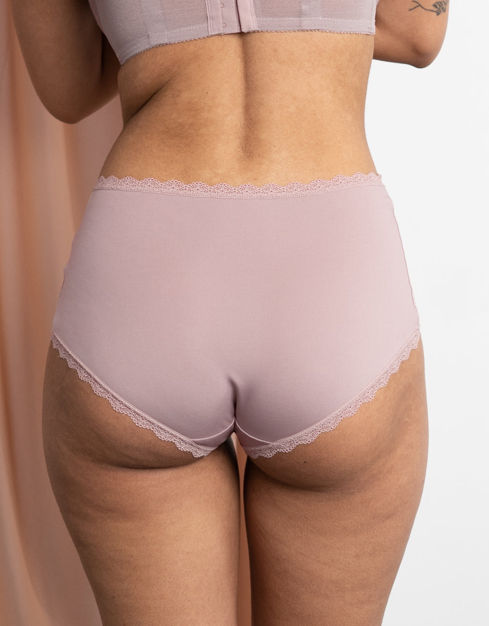 High-Panty "Basic" taupe