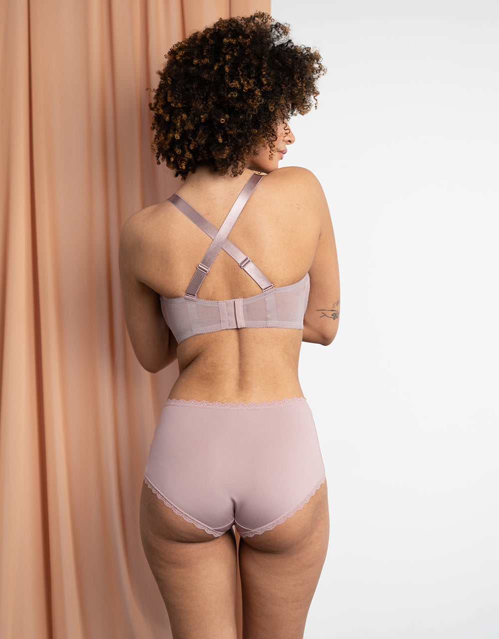 High-Panty "Basic" taupe