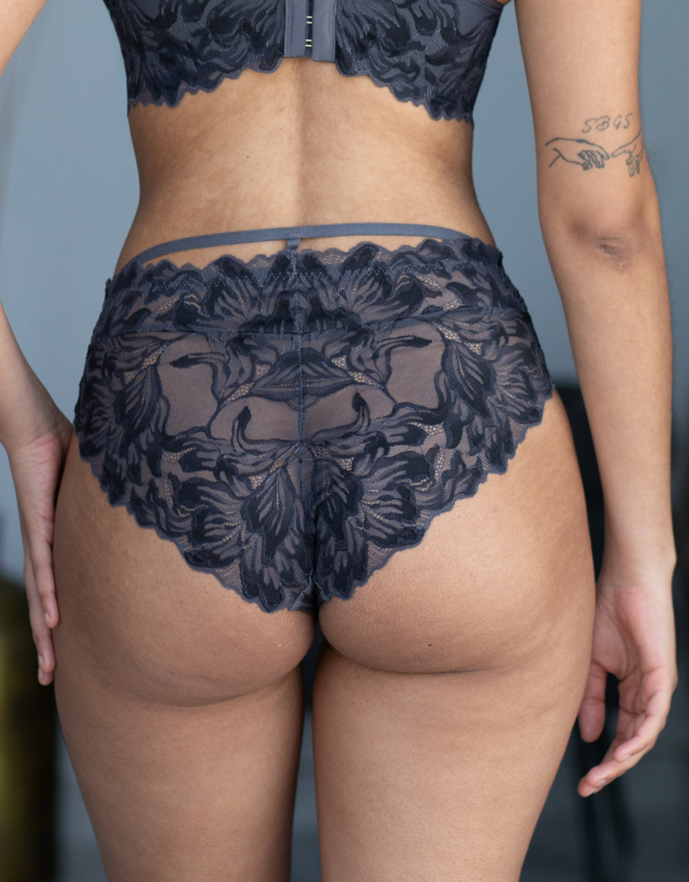 High-Panty "Cha-Cha-Cha" anthracite