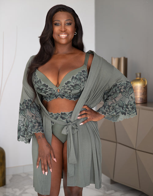 High-Panty "Cha-Cha-Cha" olive