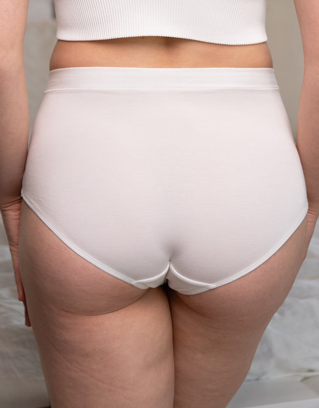 High-Panty "Cozy Basic" ivory
