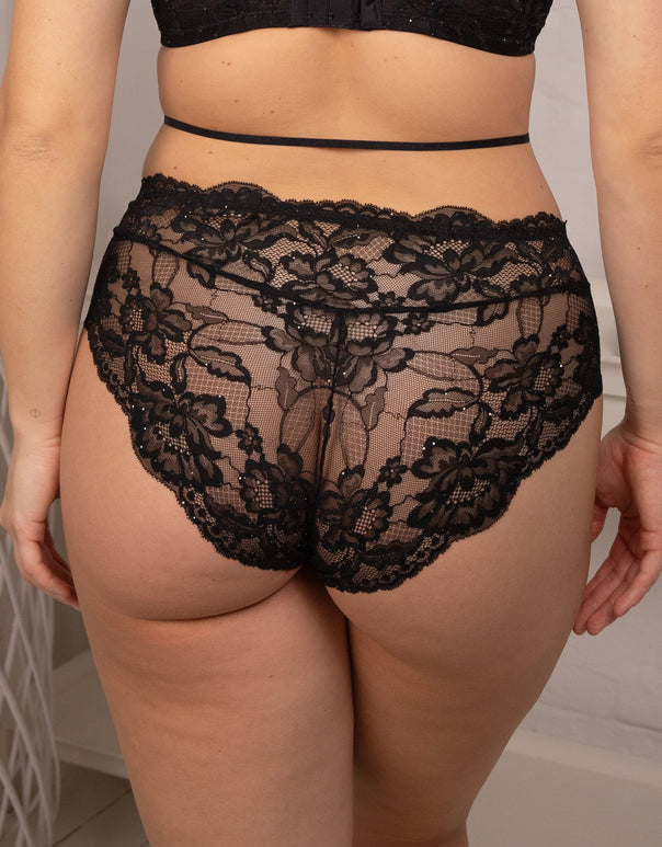 High Panty Glam Black