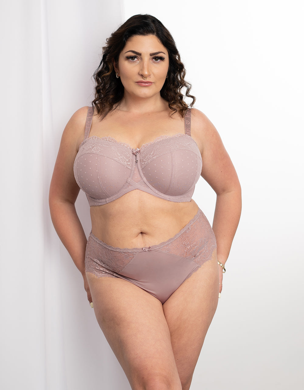 High-Panty "Pure Luxe" taupe