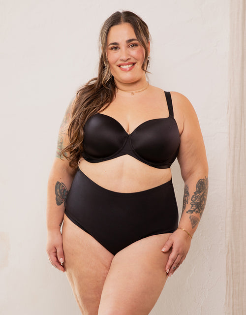 High-Waist-Panty "Smoothie" black