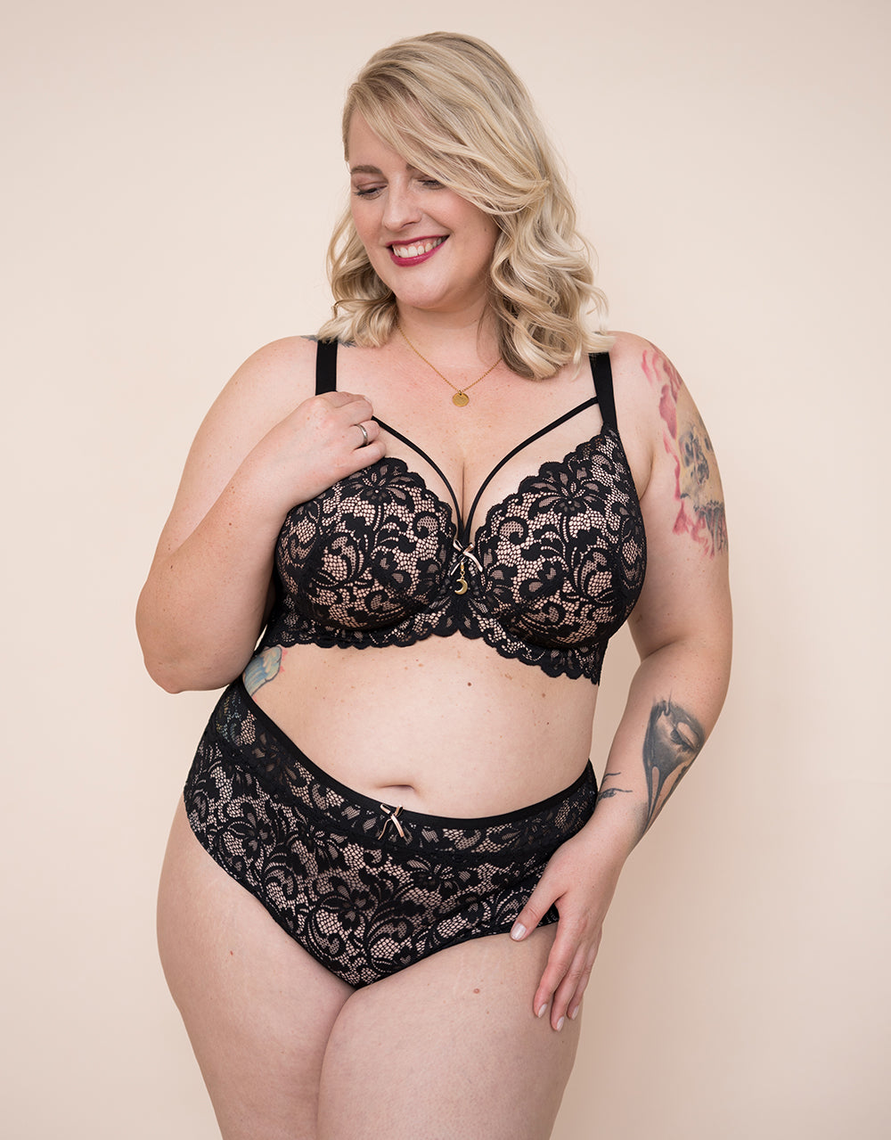 High-Panty-Set 2x "True Luna" night