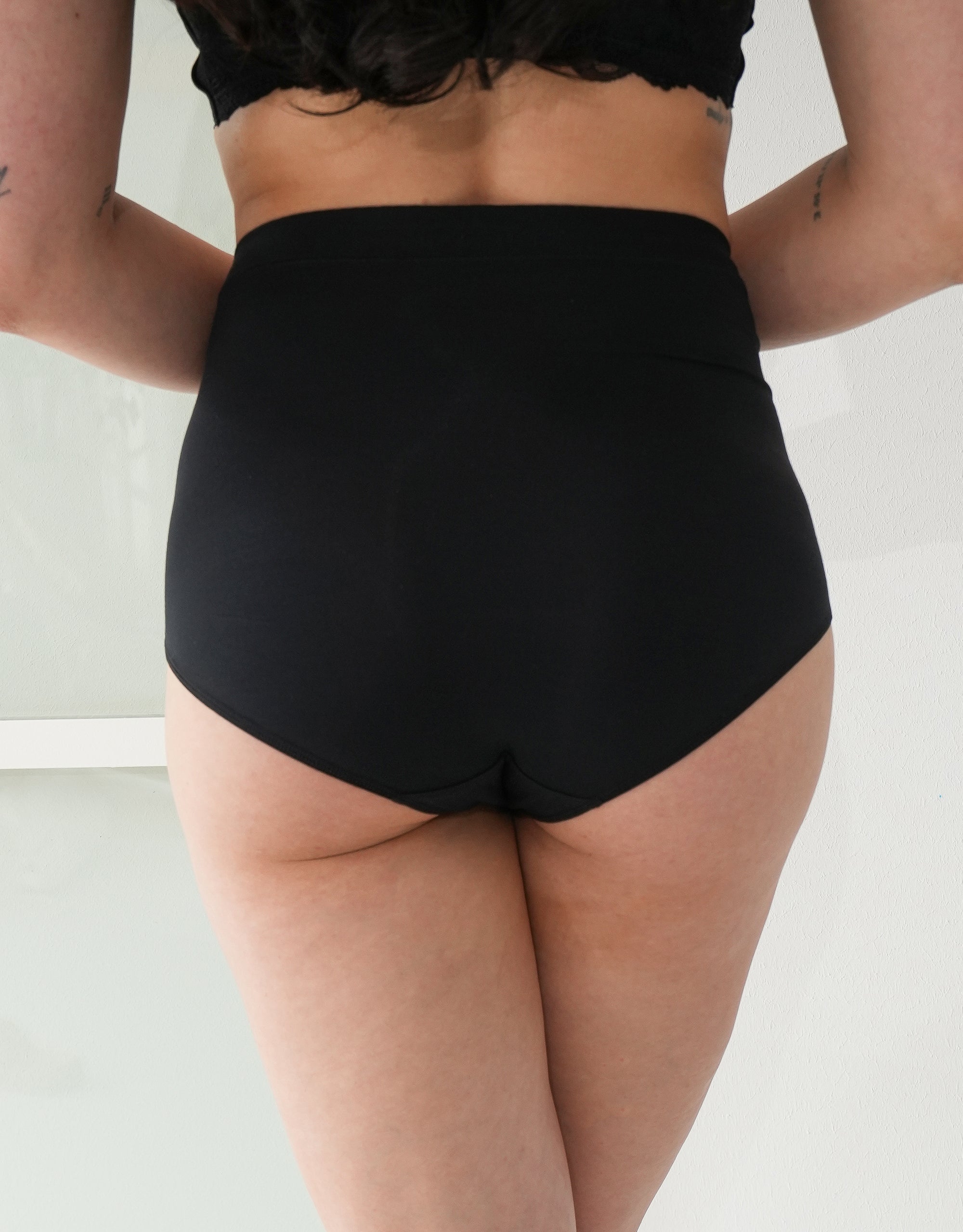 High-Waist Panty Cozy Basic Black 