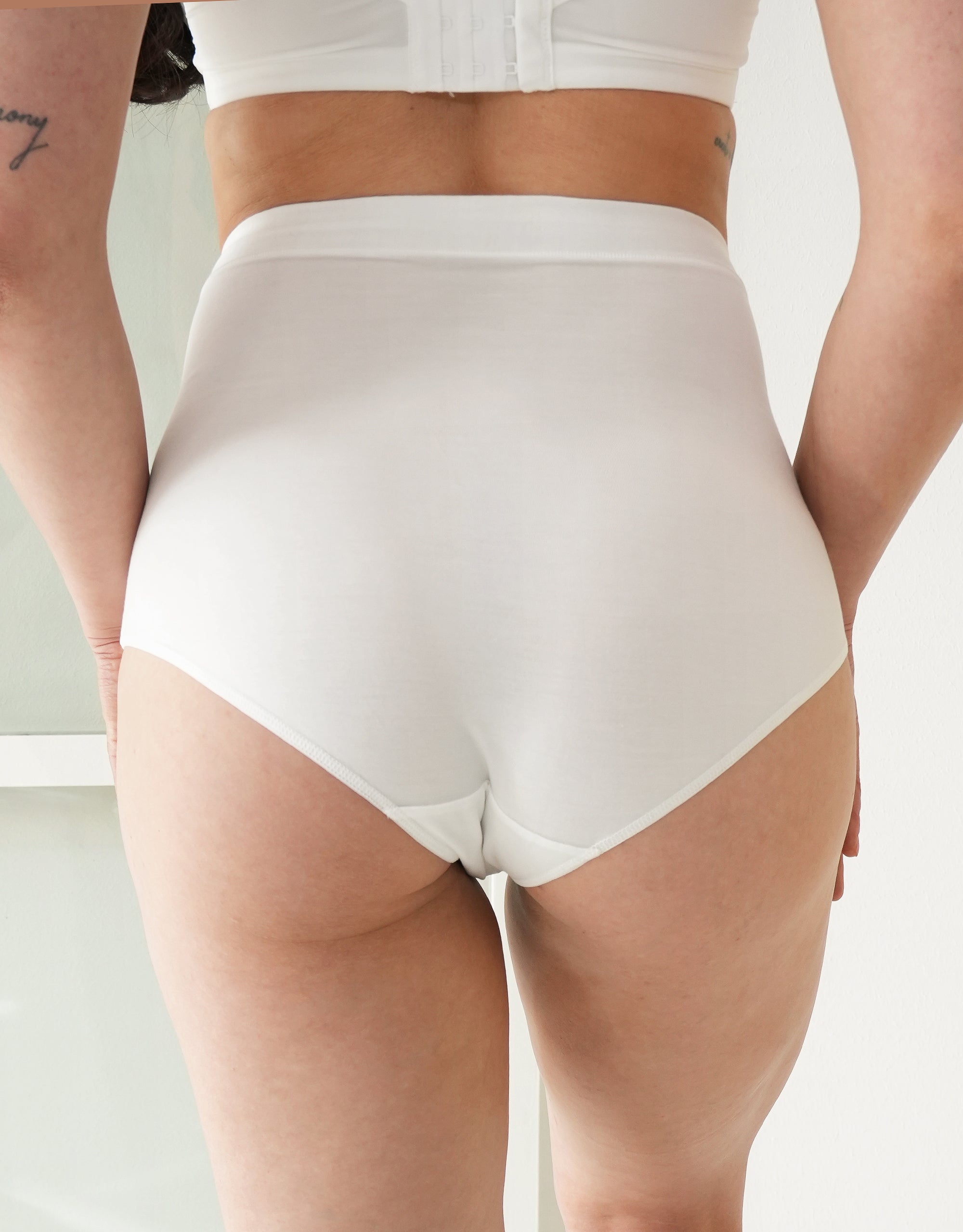 High-Waist Panty Cozy Basic Ivory 