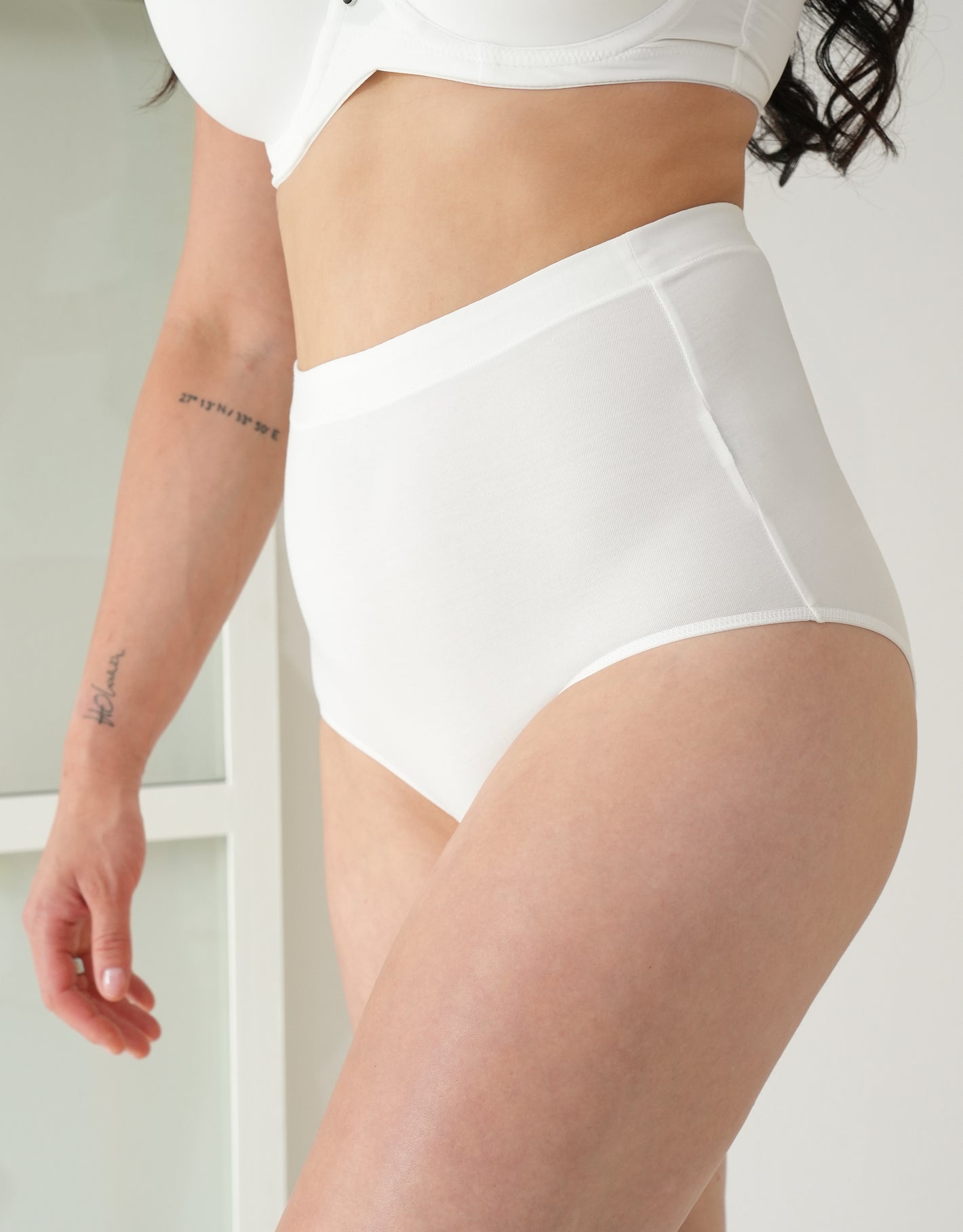 High-Waist Panty Cozy Basic Ivory 
