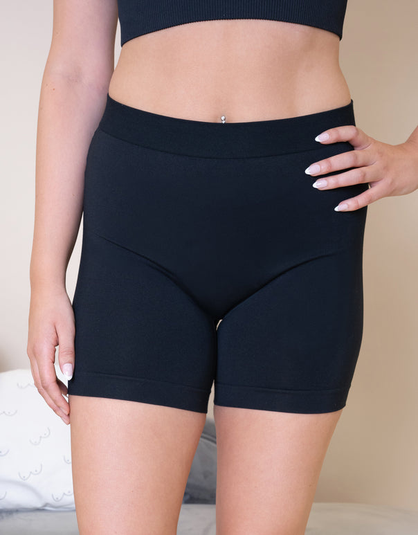 High-Waist Shorts Freeda Bamboo Black