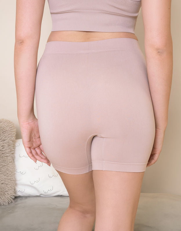High-Waist Shorts Freeda Bamboo Taupe
