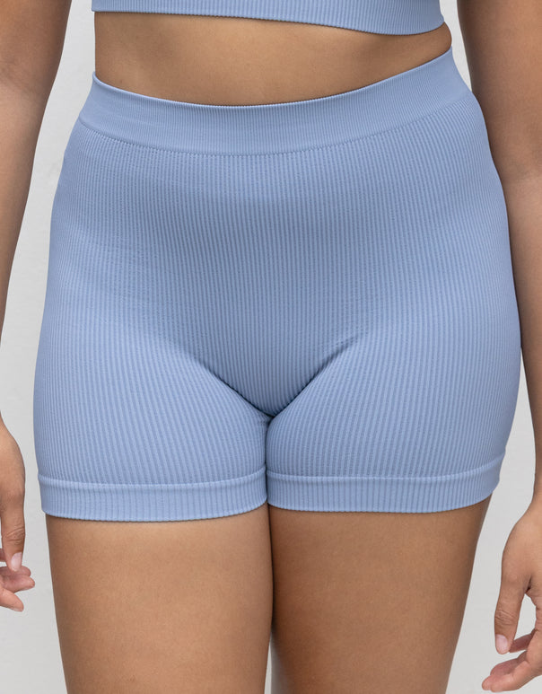 High-Waist Shorts Freeda Bluegrey