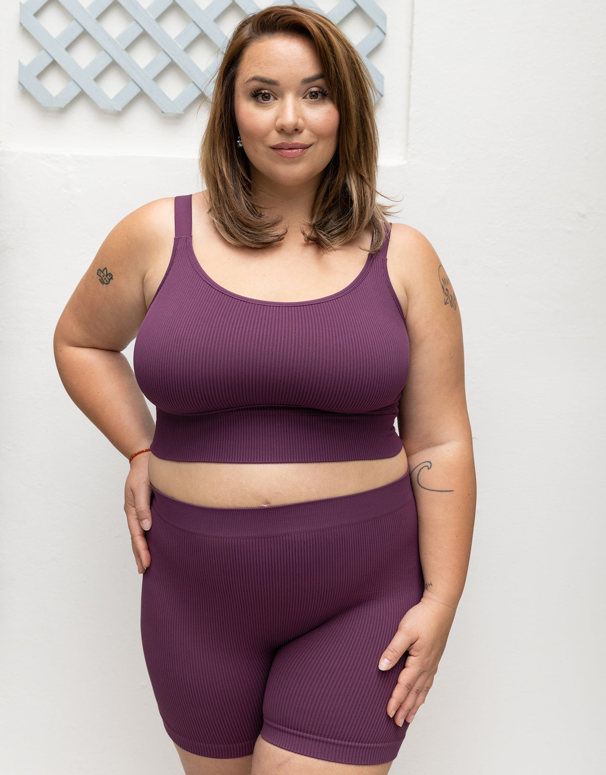 High-Waist Shorts Freeda Cassis