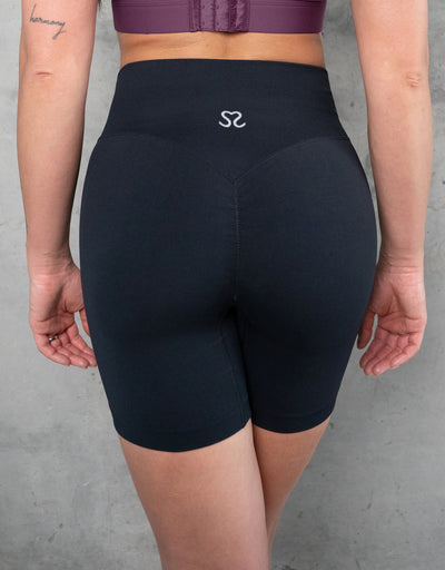 High-Waist Shorts Shapey Black