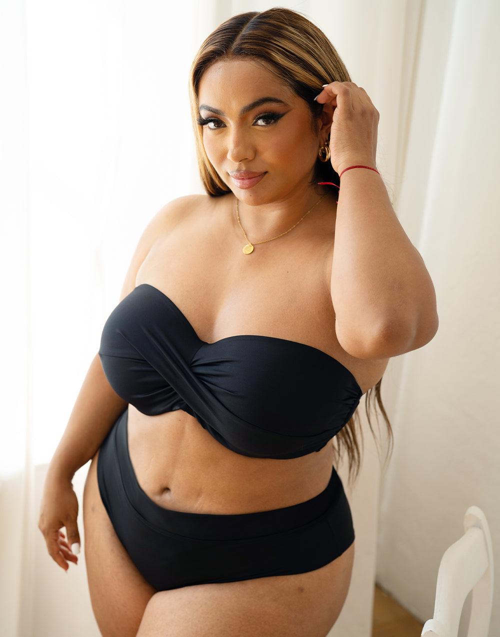 Multiway-Bikini-Top "Monaco" black